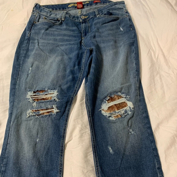 Denim - 5/$20 NEW NWOT Distressed  jeans size 13